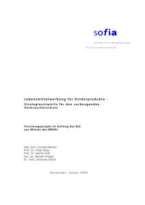 Studie - (sofia) Darmstadt