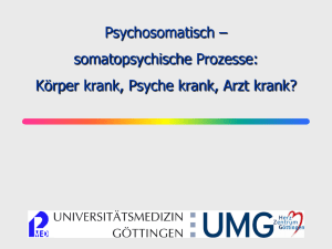 Stress - psychosomatik.uni-goettingen.de – Klinik für