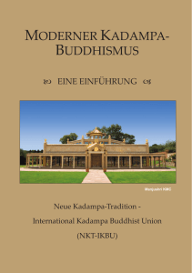 moderner kadampa- buddhismus