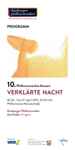 10. Philharmonisches Konzert