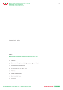 Merkblatt: Der optimale Teller PDF-Download
