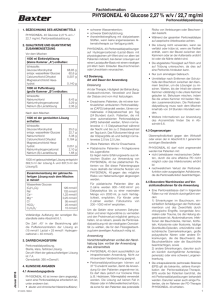 PHYSIONEAL 40 Glucose 2,27 % w/v / 22,7 mg/ml