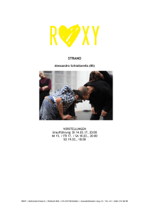 STRANO - Theater Roxy