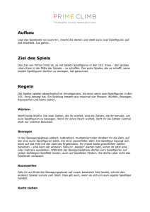 Prime Climb German Instructions