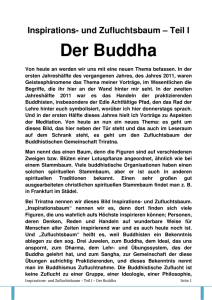 Einführung und Buddha