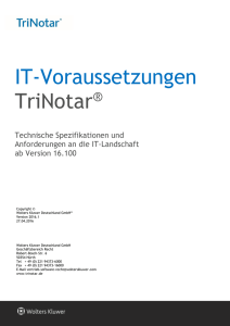 IT-Voraussetzungen herunterladen