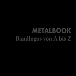 Metalbook – Metallogos von A bis Z