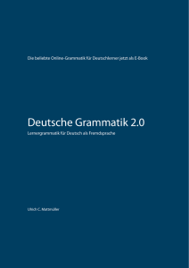 Deutsche Grammatik 20 – Probekapitel – Präpositionen