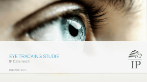 IP Eye-Tracking Studie zur Werbewirkung