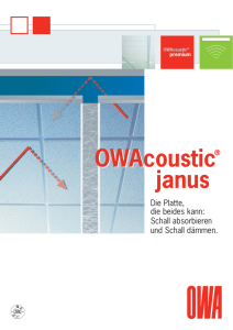 OWAcoustic janus OWAcoustic® janus