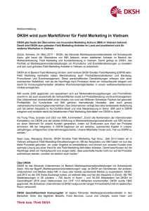 DKSH wird zum Marktführer für Field Marketing in Vietnam