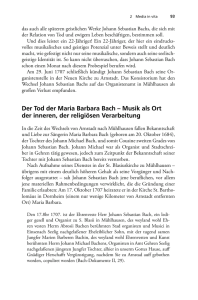 Die Grenzgänge des Johann Sebastian Bach. Psychologische