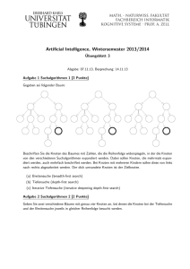 Artificial Intelligence, Wintersemester 2013/2014