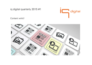 iq digital quarterly 2015 #1