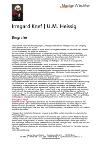 Irmgard Knef | UM Heissig - OVAL
