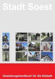 Gestaltungshandbuch für die Altstadt