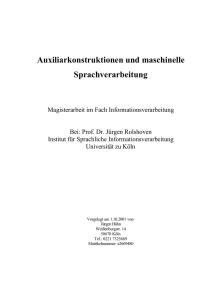 Full Version  - Sprachliche Informationsverarbeitung