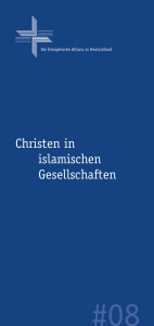Nr. 08: Christen in islamischen Gesellschaften