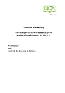 Internes Marketing
