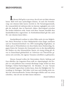 Sprachspiegel« (Auszug aus Heft 4/2014)