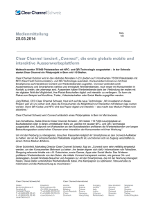 Connect - Clear Channel Schweiz