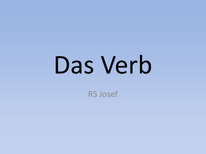 Das Verb