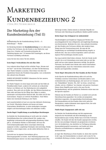 2014-06 Marketing Kundenbeziehung Teil 2