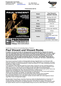 Paul Vincent und Vincent Rocks