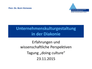 Präsentation Prof. Dr. Beate Hofmann