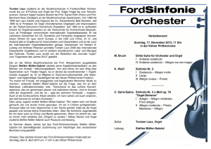 Orchester FordSinfonie - Ford Freizeit Organisation