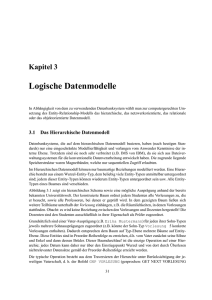 Logische Datenmodelle