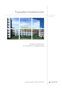 Fassadeninstallationen:Layout 1 - Innovationsagentur Stadtumbau
