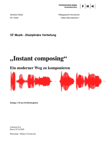 Instant composing