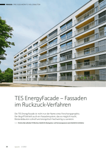 TES EnergyFacade – Fassaden im Ruckzuck