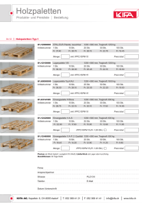 Holzpaletten