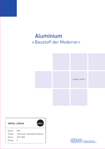 PDF downloaden - Aluminium am Bau