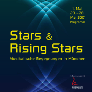 Programm - Stars and Rising Stars, München
