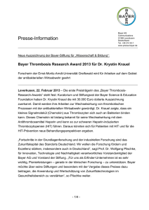 Presse-Information - Bayer