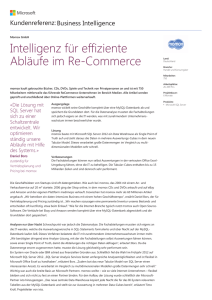 Intelligenz für effiziente Abläufe im Re-Commerce