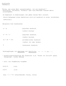 Computerorientierte Mathematik - TU Berlin