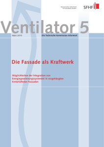 Die Fassade als Kraftwerk