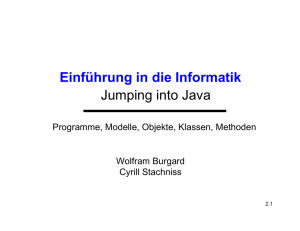 Ein Java-Programm