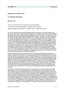 La Publicit&eacute; Choquante