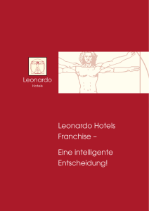 Leonardo Hotels Franchise – Eine intelligente Entscheidung!