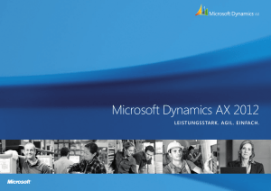 Microsoft Dynamics AX 2012