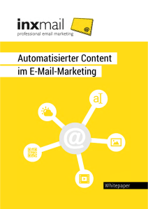 Automatisierter Content im E-Mail-Marketing