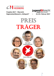 preis träger - Gymnasium Heidberg