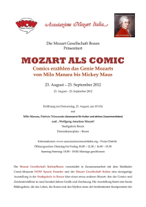 Mozart als Comic