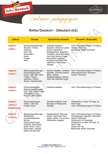 Reflex`Deutsch – Débutant (A2)