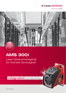 AMS 300i - Leuze electronic